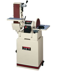 JET 708598K JSG-6CS, 6" x 48" Belt / 12" Disc Sander with Closed Stand
