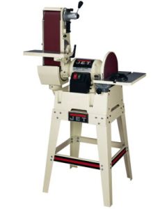 JET 708599K JSG-6DCK, 6" x 48" Belt / 12" Disc Sander with Open Stand