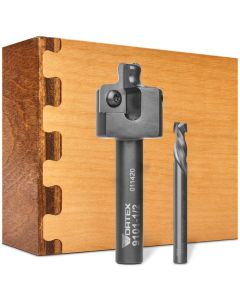 Vortex Tool 7500-KIT-1/2, Upcut Rounded Dovetail Insert Kit Consisting
