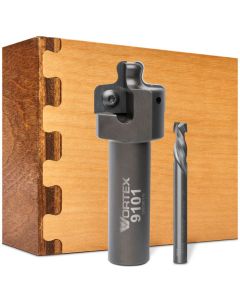 Vortex Tool 7500-KIT, Upcut Rounded Dovetail Insert Kit