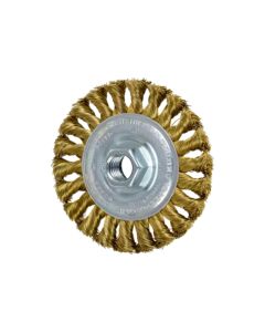 Pferd 79182366, 4" Twist Knot Wire Wheel Brush, 10/Box