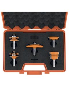 CMT Tools 800.511.11, 1/2" 5 Piece Complete Kitchen Set