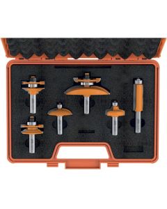 CMT Tools 800.520.11, 1/2" 6 Piece Ogee Cabinetmaking Set