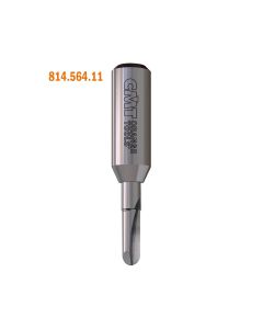 CMT Tools 814.564.11, 1/4" x 1/8" Solid Carbide Round Nose Router Bit