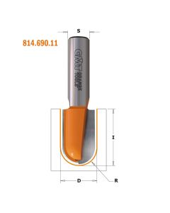 CMT Tools 814.690.11, 3/4" x 3/8" Round Nose Router Bit