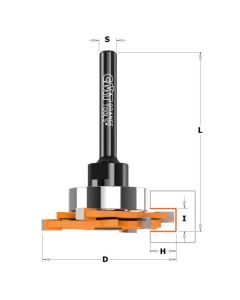 CMT Tools 823.371.11A, 1-7/8" x 9/32" 3-Flute Slot Cutter for Striplox Mini