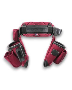 Occidental Leather 8280R M, Medium Deep Red ProFormance Fatlip Tool Belt Setup