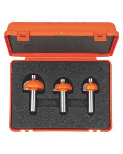 CMT Tools 837.501.11, 1/2" 3-Piece Cove Router Bit Set