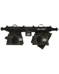 Weaver Tool Gear 85102-45-00 SM/MD Black Poly Super Roofer Tool Belt