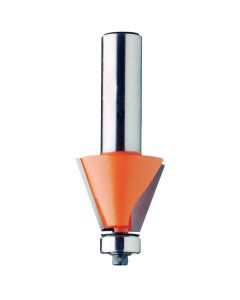 CMT Tools 857.502.11, 1-1/4" x 7/8" Chamfer Router Bit with Bearing
