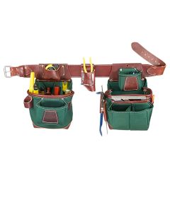 Occidental Leather 8585LH XXXL Left Hand Heritage Fatlip Tool Bag Set