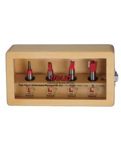 Freud 90-106 Undersized Plywood Router Bit Set, 1/4 inch, Carbide