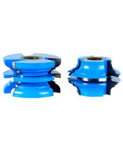 Amana Tool 922 3-1/8" Stile and Rail Cove and Bead Exterior Door Shaper Cutter