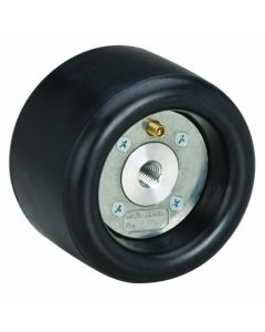 Dynabrade 92825 3-1/4" x 3" Dynacushion Aluminum Heavy Duty Pneumatic Wheel