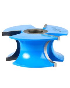 Amana Tool 932 3-3/8" Carbide Tipped 3-Wing Stair Tread Nose Shaper Cutter