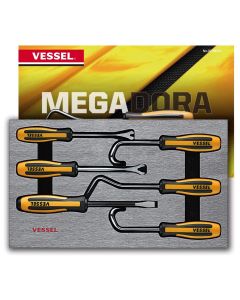 Vessel Tools 9706EVA, Megadora 6-Piece Body Shop Tool Set