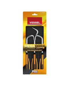 Vessel Tools 970HR3PB, 3 Piece Megadora Hose Remover Set