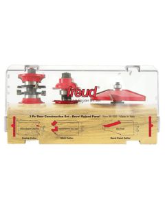 Freud 98-300 Construction Router Bit Set, 1/2 inch, Carbide