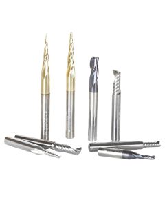Amana Tool AMS-135 1/4" 8 Piece CNC Router Bit Set