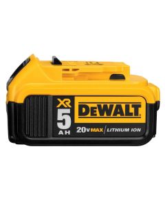 DeWalt DCB205 20V MAX XR 5 Ah Lithium-Ion Battery Single Pack
