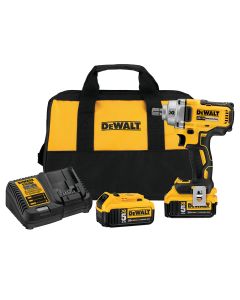 DeWalt DCF894P2 XR 1/2" 20V Max Cordless Mid-Range Impact Wrench Kit with Detent Pin Anvil 