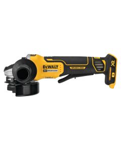 DeWalt DCG413B XR 4.5" 20V Max Cordless Paddle Switch Small Angle Grinder with Kickback Brake, Bare Tool