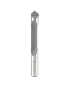 Amana Tool HSS11002 3/8" High Speed Steel Panel Pilot Straight Router Bit