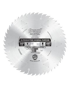 LU71M016 16" Freud High Production General Purpose Wood Cutting Saw Blade