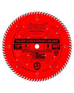LU79R010 Freud 10" Thin Kerf Ultimate Cut-Off Wood Cutting Saw Blade