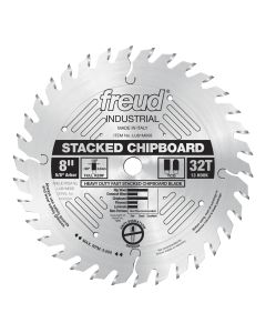 LU81M008 8" 32T Heavy Duty Fast Stacked Wood Cutting Saw Blade