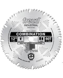 LU84M012 Freud 12" Heavy Duty Combination Wood Cutting Saw Blade