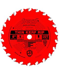 LU87R008 Freud 8" Heavy Duty Thin Kerf Wood Cutting Saw Blade