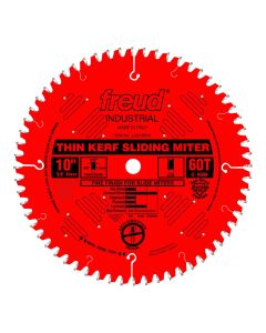 LU91R010 Freud 10" Thin Kerf Sliding Wood Cutting Saw Blade