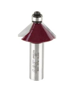 Amana Tool MD254 Age Series 1-1/4" Carbide Tipped Chamfer Router Bit
