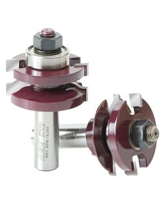 Amana Tool MD362 1-5/8" Carbide Tipped Ogee Stile & Rail Router Bit Set