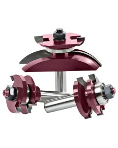 Amana Tool MD504 Age Series 3/4" - 7/8" Cove Raised Panel Door Making Router Bit Set