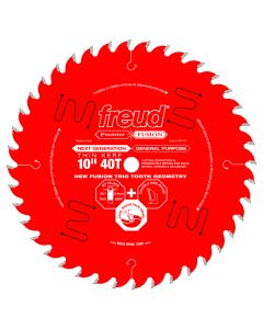 Freud P410T 10" Carbide Premier Fusion General Purpose Saw Blade