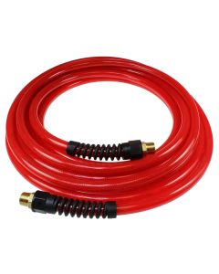 Coilhose Pneumatics PFE40504TR Flexeel 1/4" x 50' Reusable Strain Relief Fittings Air Hose