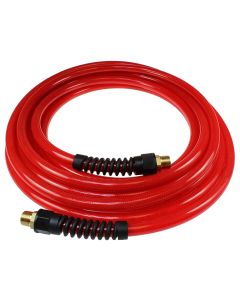 Coilhose Pneumatics PFE41004TR Flexeel 1/4" x 100' Reusable Strain Relief Fittings Air Hose