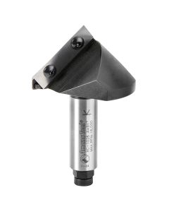 Amana Tool RC-1028 2-5/8" Carbide CNC Insert V-Groove Router Bit