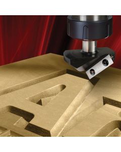 Amana Tool RC-1107 2-1/8" Carbide CNC Insert V-Groove Router Bit