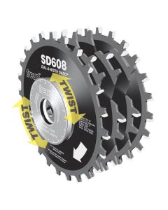 Freud SD608 Diablo 8" Carbide Tipped Dial-A-Width Stacked Dado Saw Blade Set