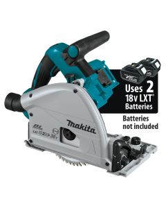 Makita XPS02ZU LXT 6-1/2" 18V X2 Lithium-Ion Cordless Plunge Circular Saw, Bare Tool