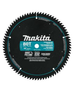 Makita A-94770 10" Carbide 80 Teeth Ultra‑Coated Miter Saw Blade
