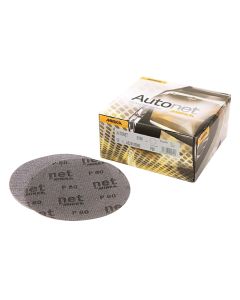 Mirka AE24105015 Autonet 6" P150 Grit Mesh Grip Abrasive Disc, 50 Piece