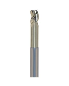 Onsrud Cutter AMC709119 AF Series 0.25" x 0.375"/1.5" 3R0.09" A-ZrN End Mill