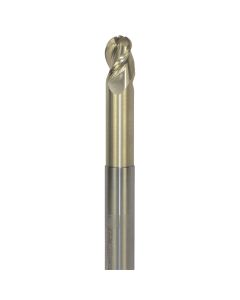 Onsrud Cutter AMC709139 AF Series 0.25" x 0.375"/1.5" 3BA-ZrN End Mill