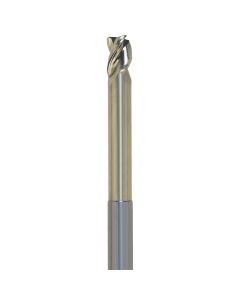 Onsrud Cutter AMC709757 AF Series 0.25" x 0.375"/1.75" 3R0.015" A-ZrN End Mill