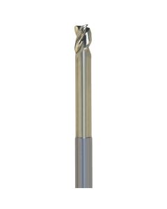 Onsrud Cutter AMC709761 AF Series 0.25" x 0.375"/1.75" 3R0.03" A-ZrN End Mill