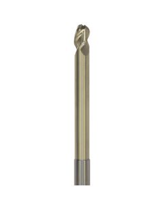 Onsrud Cutter AMC710439 AF Series 0.25" x 0.375"/2.125" 3BA-ZrN End Mill